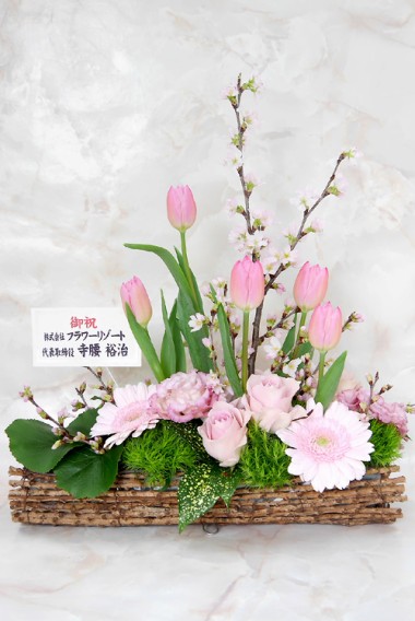 ☆春の花☆Log Primavera～春の芽吹き～／生花アレンジメント