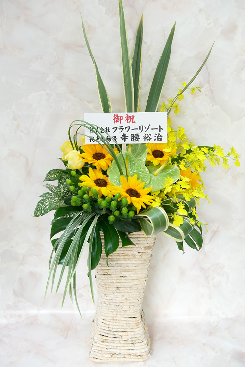 夏の花 Summer Time 生花アレンジメント お花ドットコム